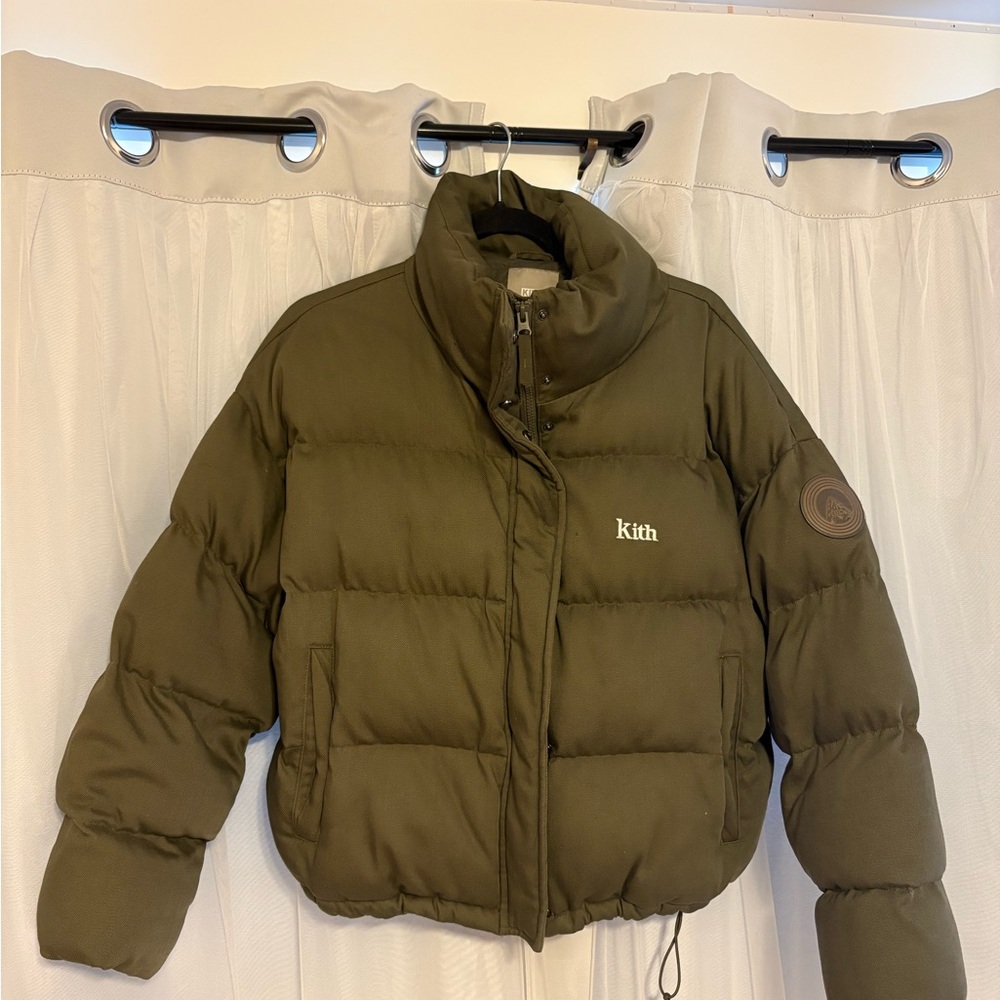 Kith Kids Forest Green Puffer Jacket
